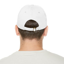 Load image into Gallery viewer, Dad Hat with Leather Patch (Rectangle)