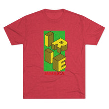 Load image into Gallery viewer, Men's Tri-Blend "Irie" Crew Tee