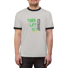 Load image into Gallery viewer, Unisex Ringer Tee Jamaica Yard Life 101