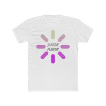 Load image into Gallery viewer, Men's Cotton Crew Tee, Sunday Funday.