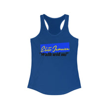 Load image into Gallery viewer, Women's Elite Jamaica "walk wid mi" Racerback Tank.