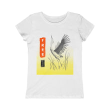 Load image into Gallery viewer, Girls "Free Spirit" Princess Tee.