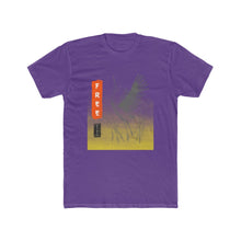 Load image into Gallery viewer, Men's Cotton Printed "Free Spirit" Crew Tee.