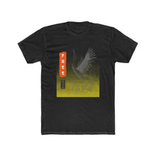 Load image into Gallery viewer, Men's Cotton Printed "Free Spirit" Crew Tee.