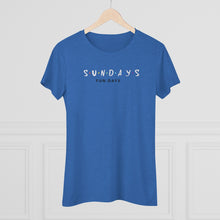 Load image into Gallery viewer, Sunday Funday Women's Triblend Tee