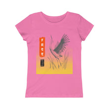 Load image into Gallery viewer, Girls "Free Spirit" Princess Tee.