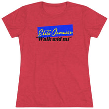 Load image into Gallery viewer, Women's Triblend Tee, Elite Jamaica.