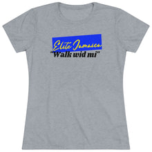 Load image into Gallery viewer, Women's Triblend Tee, Elite Jamaica.