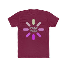 Load image into Gallery viewer, Men's Cotton Crew Tee, Sunday Funday.