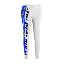Load image into Gallery viewer, Women's Cut & Sew Casual Leggings, Elite Jamaica One leg print.