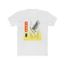 Load image into Gallery viewer, Men's Cotton Printed "Free Spirit" Crew Tee.
