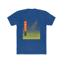 Load image into Gallery viewer, Men's Cotton Printed "Free Spirit" Crew Tee.