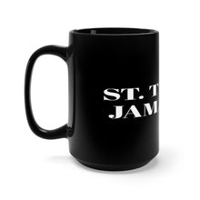 Load image into Gallery viewer, Black Mug 15oz, St.Thomas Jamaica
