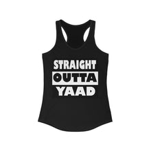 Load image into Gallery viewer, Women&#39;s Ideal Straight Outta Yaad Racerback Tank. $15.99
