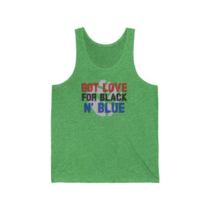 BLM Unisex Jersey Tank.