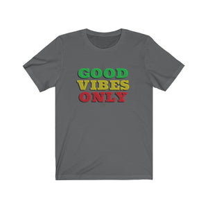 Unisex Good Vibes Only Jersey Short Sleeve Tee.