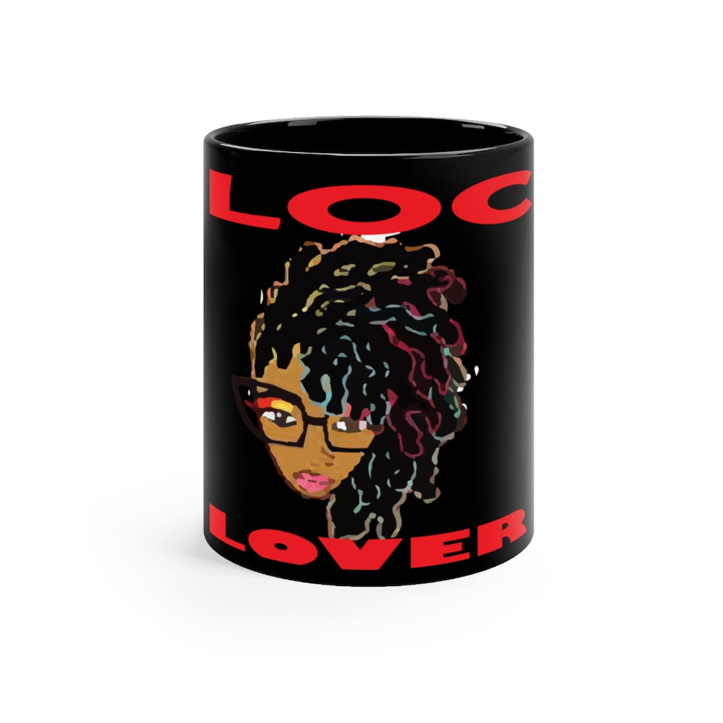 Loc Lover Black mug 11oz.