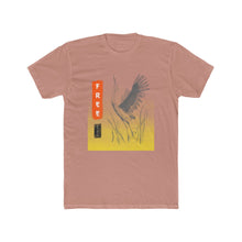 Load image into Gallery viewer, Men&#39;s Cotton Printed &quot;Free Spirit&quot; Crew Tee.
