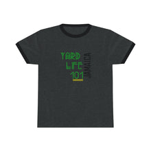 Load image into Gallery viewer, Unisex Ringer Tee Jamaica Yard Life 101
