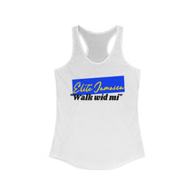 Load image into Gallery viewer, Women&#39;s Elite Jamaica &quot;walk wid mi&quot; Racerback Tank.
