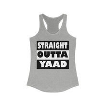 Load image into Gallery viewer, Women&#39;s Ideal Straight Outta Yaad Racerback Tank. $15.99
