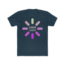 Load image into Gallery viewer, Men&#39;s Cotton Crew Tee, Sunday Funday.
