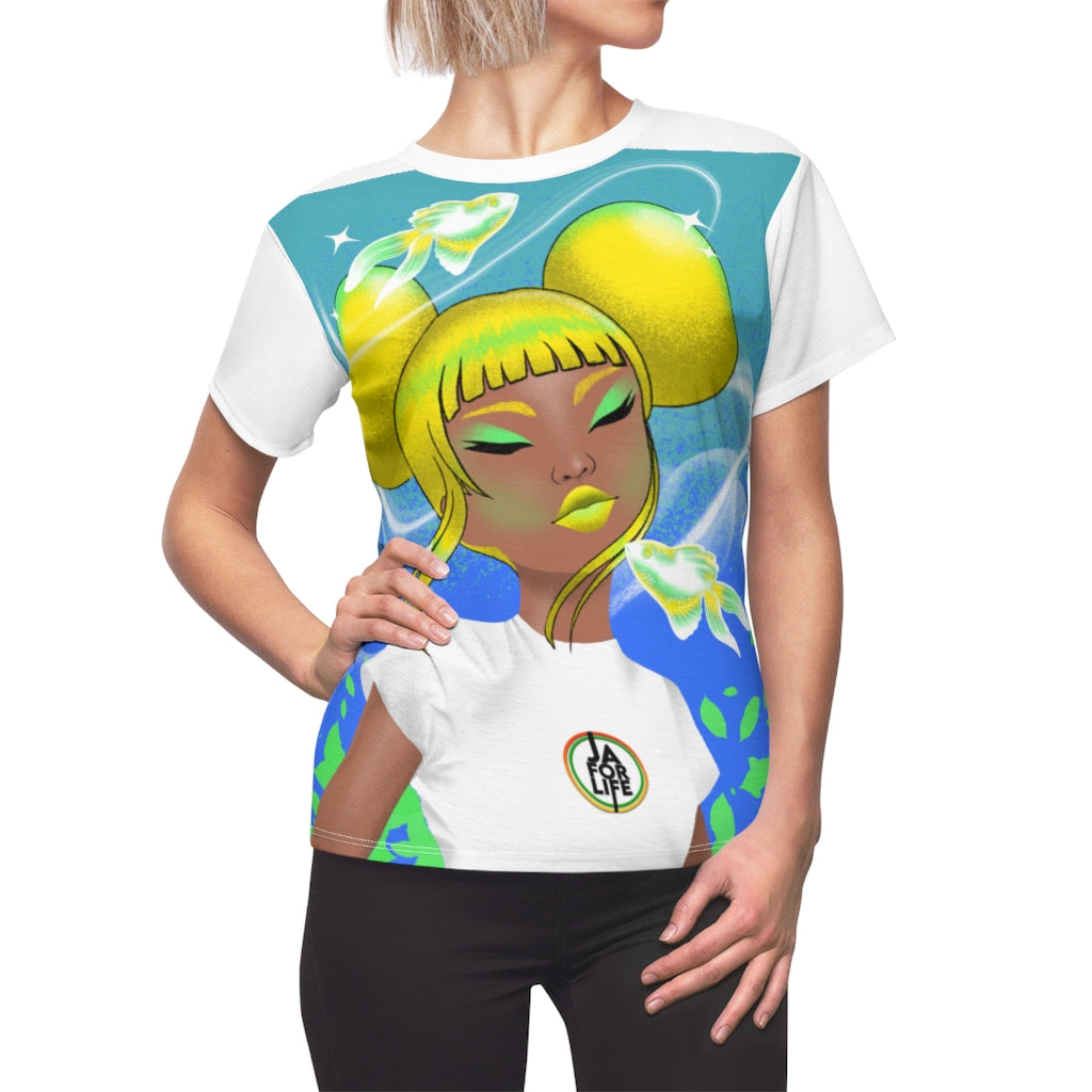 Ja 4 Life Women's AOP Cut & Sew Tee