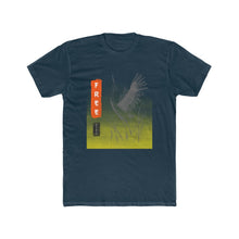 Load image into Gallery viewer, Men&#39;s Cotton Printed &quot;Free Spirit&quot; Crew Tee.
