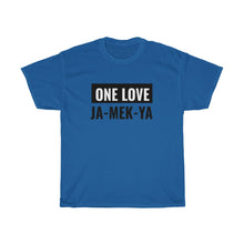 Load image into Gallery viewer, Unisex Heavy One Love &quot;Jamekya&quot; Cotton Tee.
