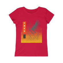 Load image into Gallery viewer, Girls &quot;Free Spirit&quot; Princess Tee.
