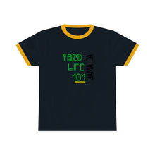 Load image into Gallery viewer, Unisex Ringer Tee Jamaica Yard Life 101
