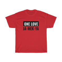Load image into Gallery viewer, Unisex Heavy One Love &quot;Jamekya&quot; Cotton Tee.
