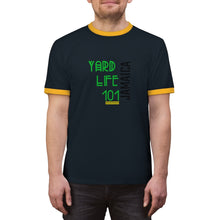 Load image into Gallery viewer, Unisex Ringer Tee Jamaica Yard Life 101
