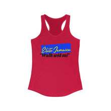 Load image into Gallery viewer, Women&#39;s Elite Jamaica &quot;walk wid mi&quot; Racerback Tank.
