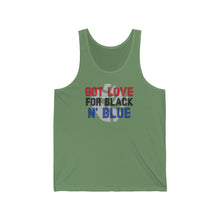 Load image into Gallery viewer, BLM Unisex Jersey Tank.
