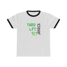 Load image into Gallery viewer, Unisex Ringer Tee Jamaica Yard Life 101
