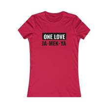 Load image into Gallery viewer, Women&#39;s One Love &quot;Jamekya&quot; Favorite Tee. $19.99
