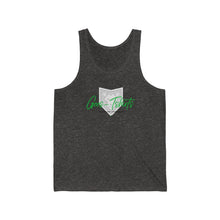 Load image into Gallery viewer, Unisex Jersey Tank, Gees--Tshirts. $14.99
