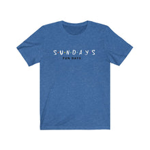 Load image into Gallery viewer, Sunday Funday Unisex Jersey Short Sleeve Tee
