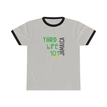 Load image into Gallery viewer, Unisex Ringer Tee Jamaica Yard Life 101
