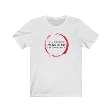 Load image into Gallery viewer, Unisex &quot;All I Desire&quot; Jersey Short Sleeve Tee.
