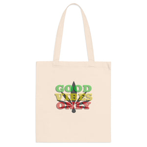 Good Vibes Only Tote Bag.